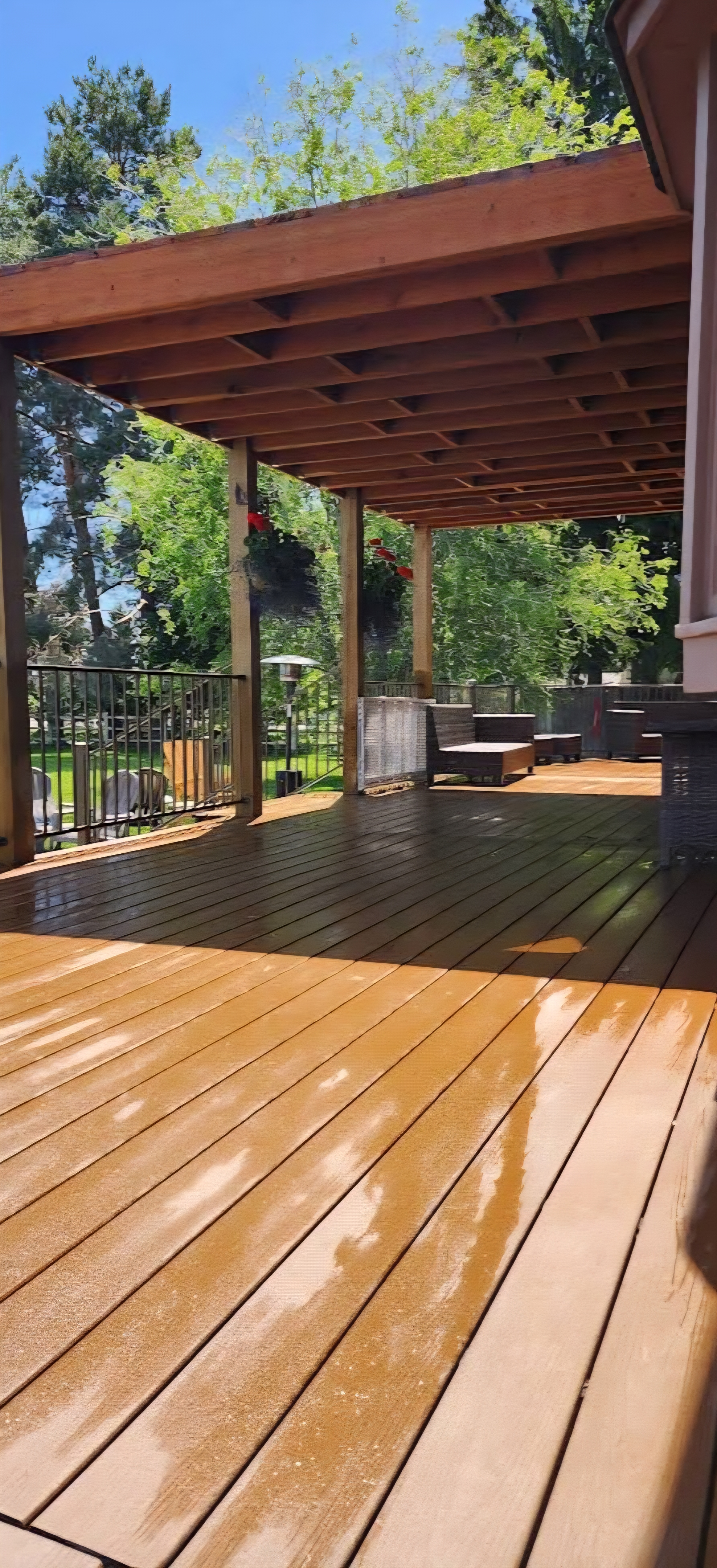 Wood Deck Pressure Washing Boise